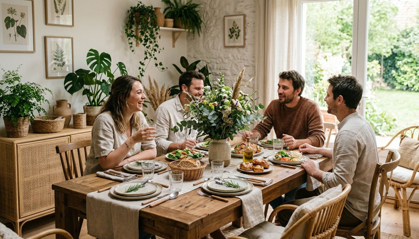 Comment intégrer des éléments naturels dans la décoration de votre salle à manger ?